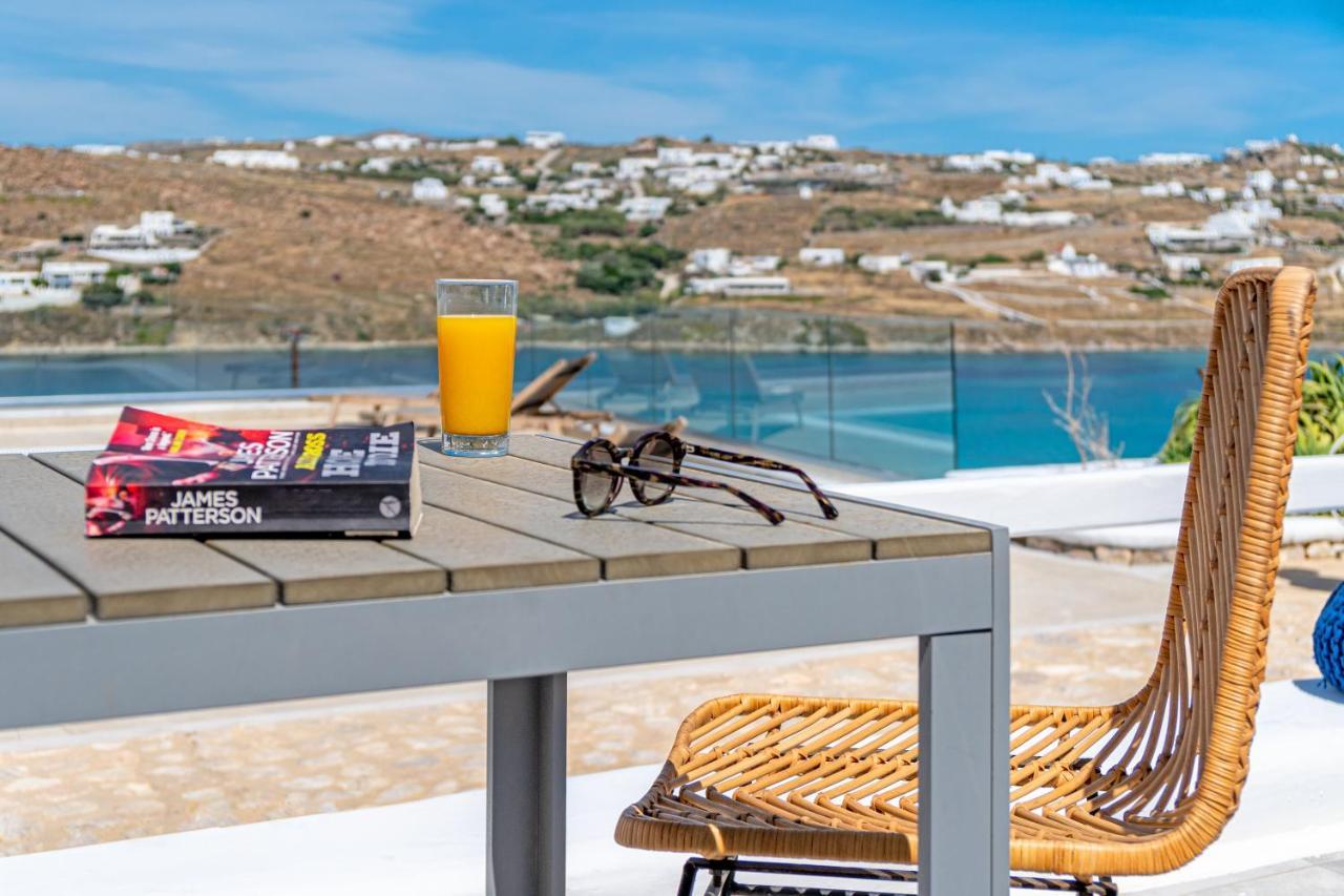 Apartament Corfos Blue Mykonos Ornos  Zewnętrze zdjęcie