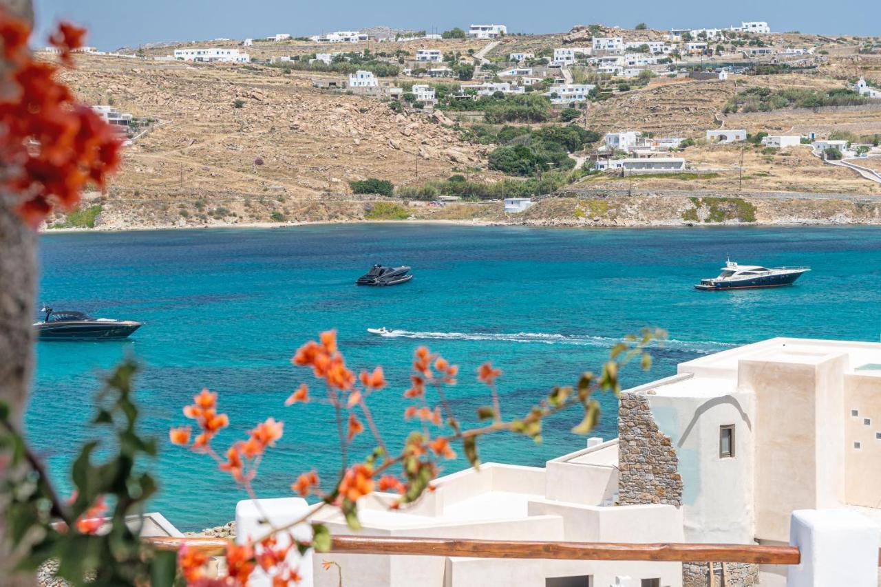 Apartament Corfos Blue Mykonos Ornos  Zewnętrze zdjęcie