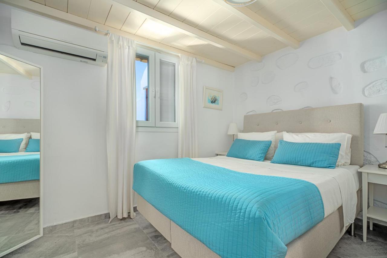 Apartament Corfos Blue Mykonos Ornos  Zewnętrze zdjęcie