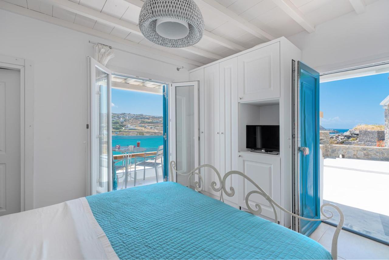 Apartament Corfos Blue Mykonos Ornos  Zewnętrze zdjęcie