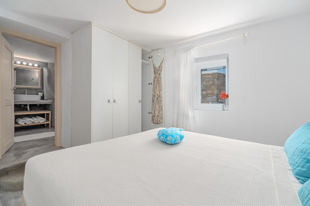 Apartament Corfos Blue Mykonos Ornos  Zewnętrze zdjęcie