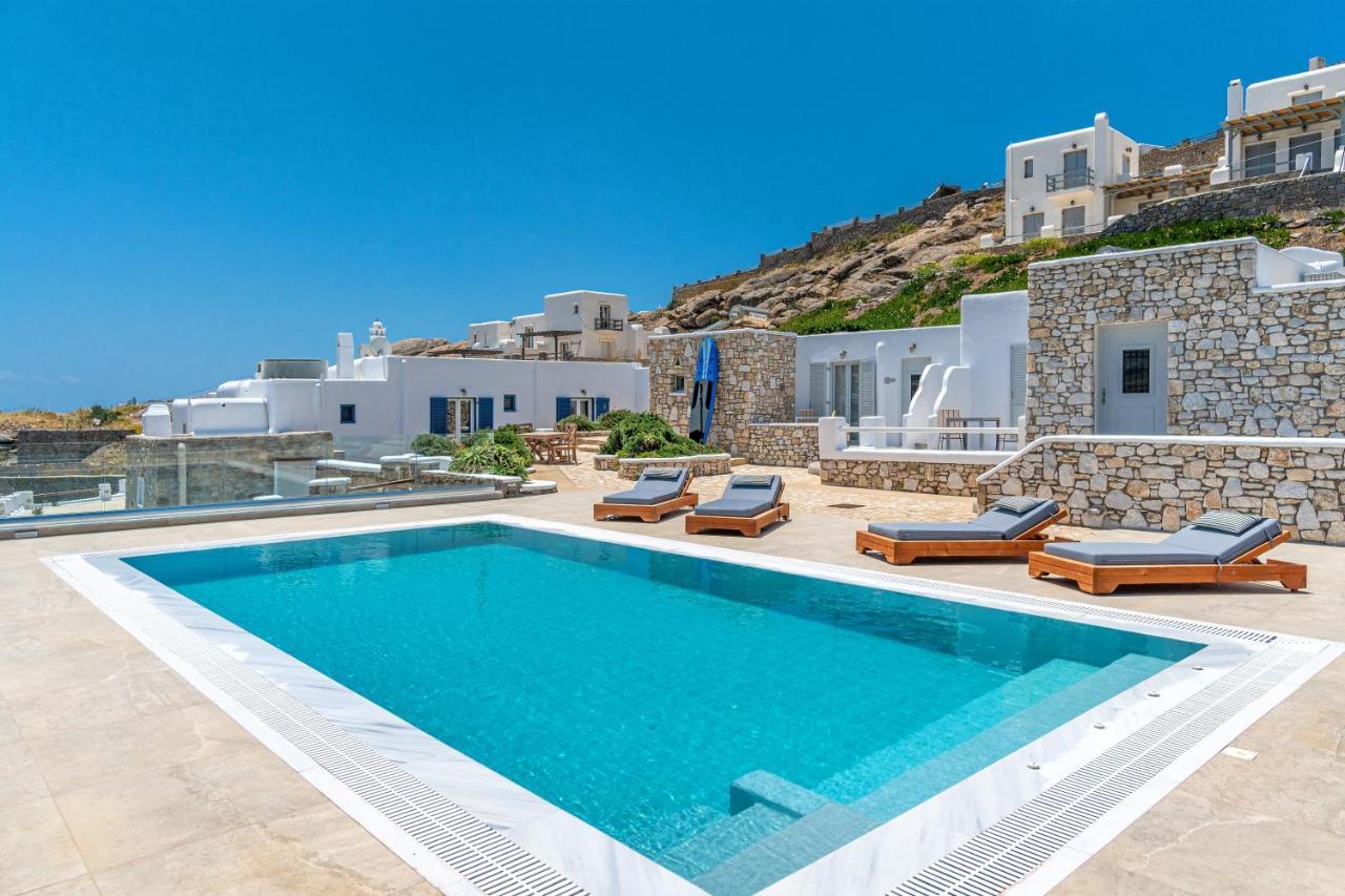 Apartament Corfos Blue Mykonos Ornos  Zewnętrze zdjęcie