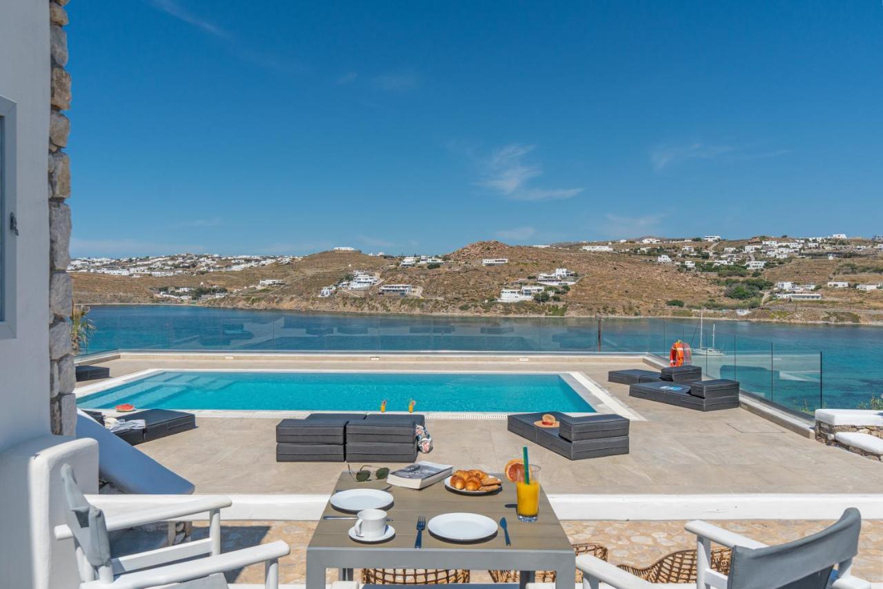 Apartament Corfos Blue Mykonos Ornos  Zewnętrze zdjęcie