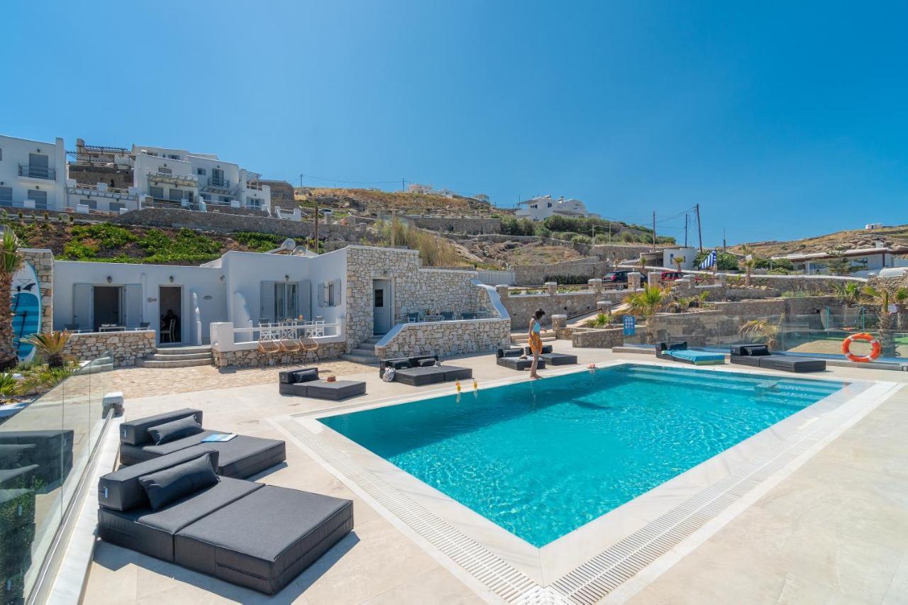 Apartament Corfos Blue Mykonos Ornos  Zewnętrze zdjęcie