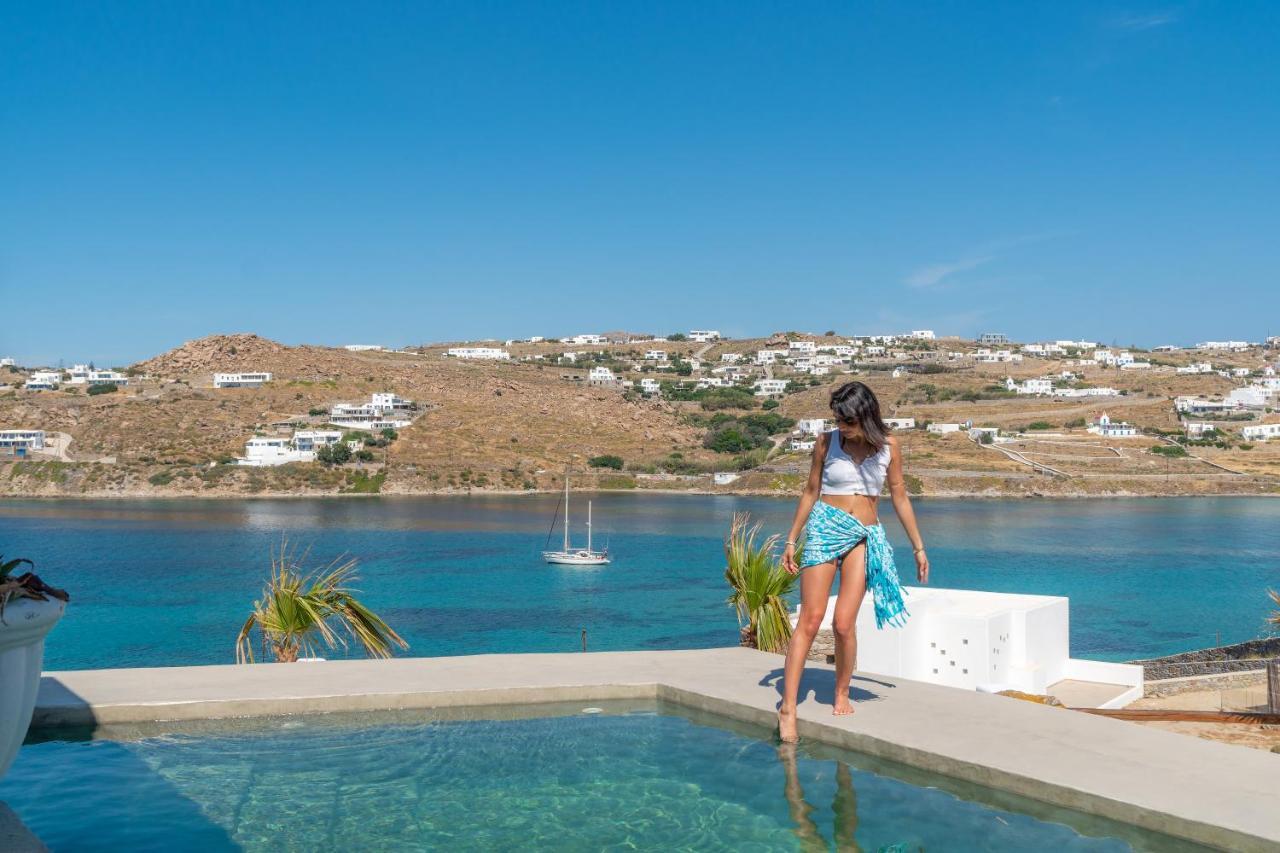 Apartament Corfos Blue Mykonos Ornos  Zewnętrze zdjęcie