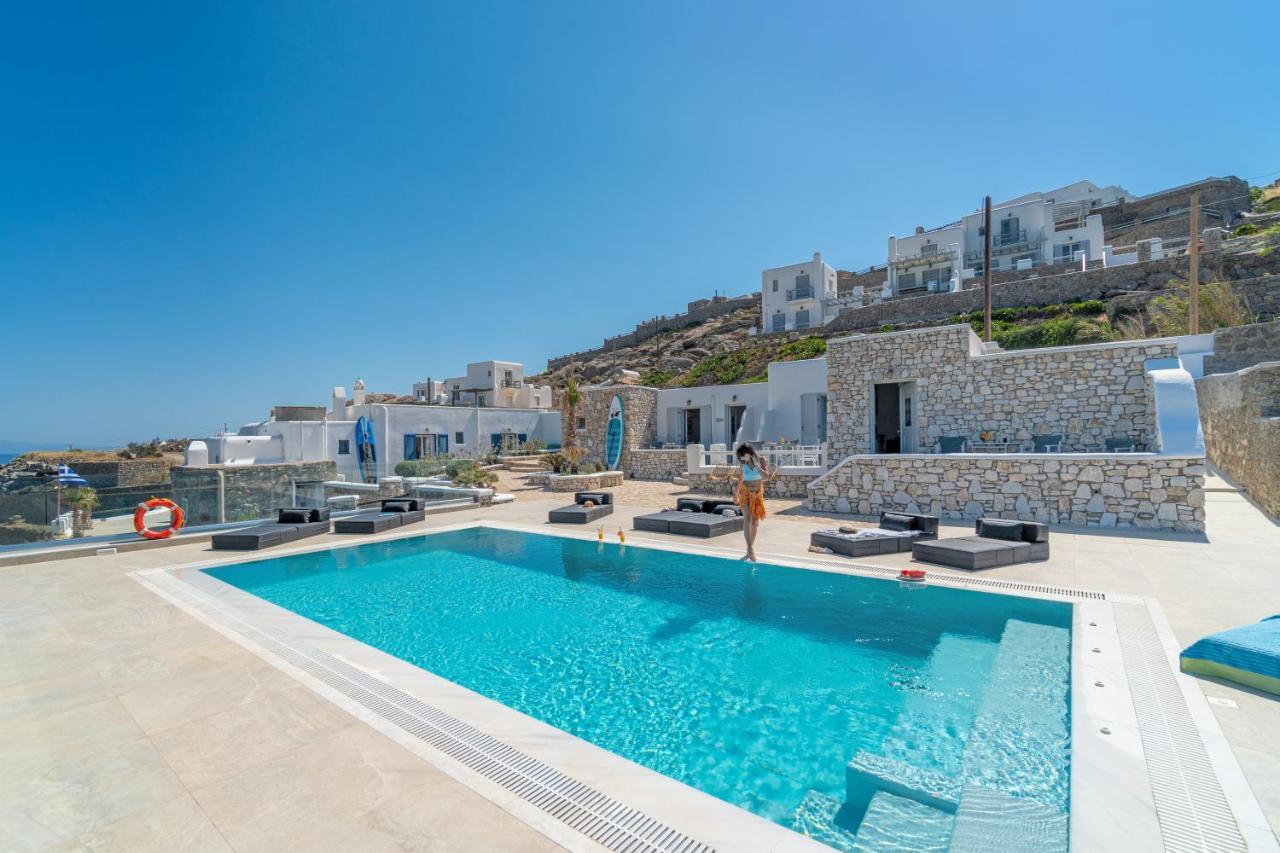 Apartament Corfos Blue Mykonos Ornos  Zewnętrze zdjęcie