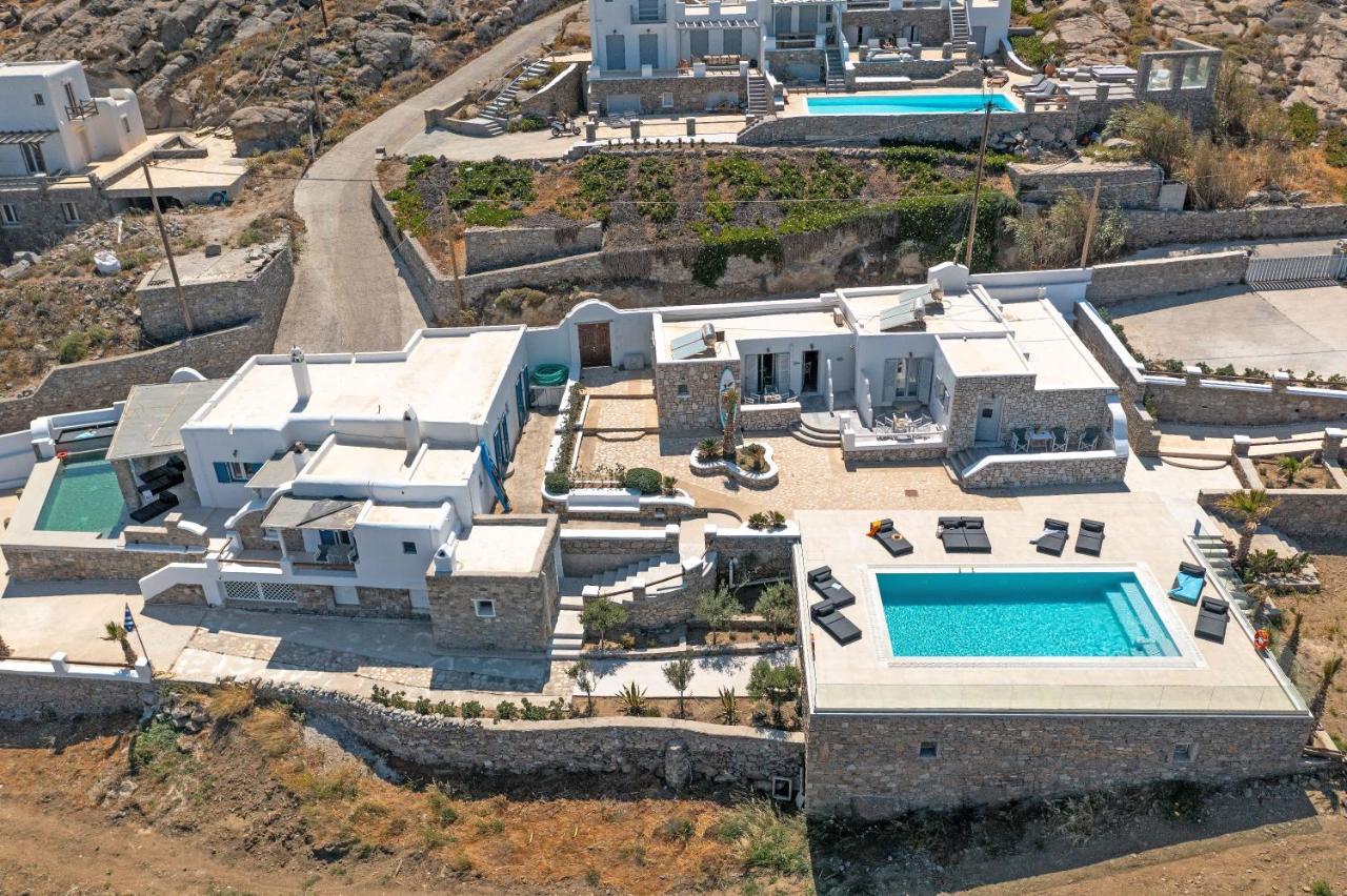 Apartament Corfos Blue Mykonos Ornos  Zewnętrze zdjęcie