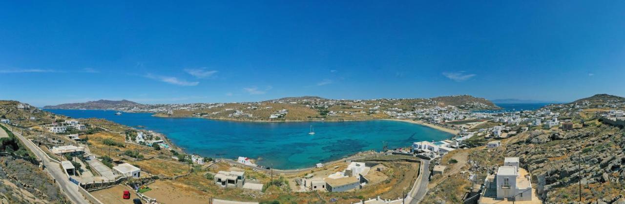 Apartament Corfos Blue Mykonos Ornos  Zewnętrze zdjęcie