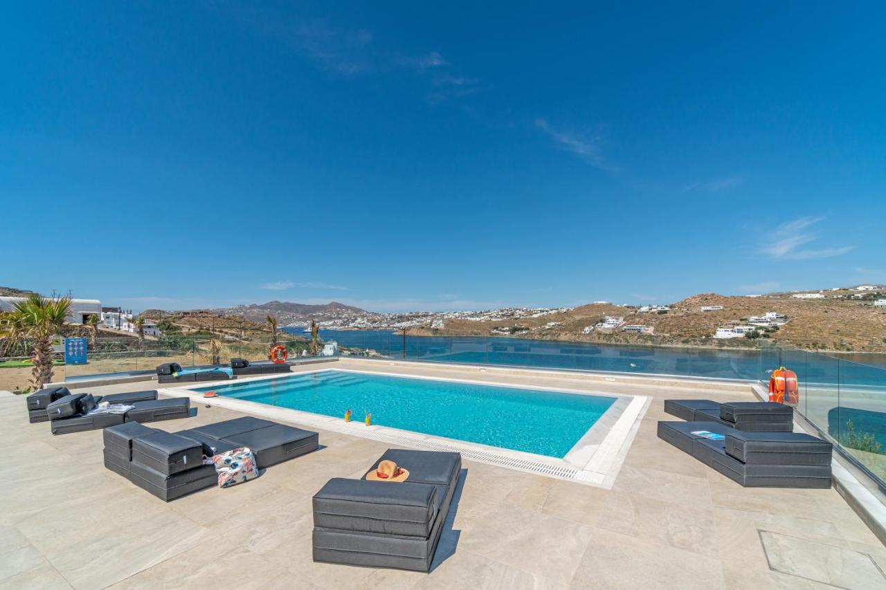 Apartament Corfos Blue Mykonos Ornos  Zewnętrze zdjęcie