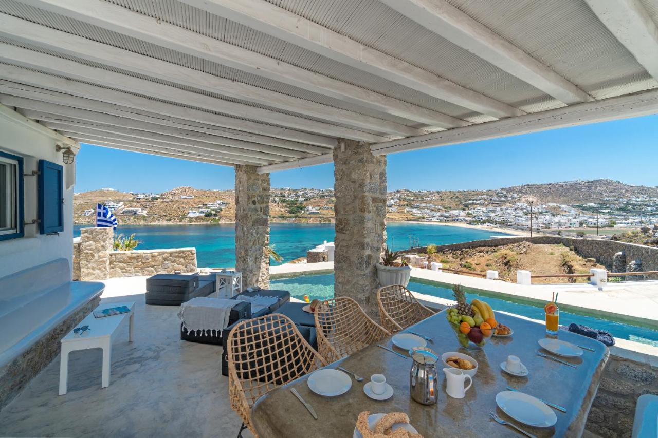 Apartament Corfos Blue Mykonos Ornos  Zewnętrze zdjęcie