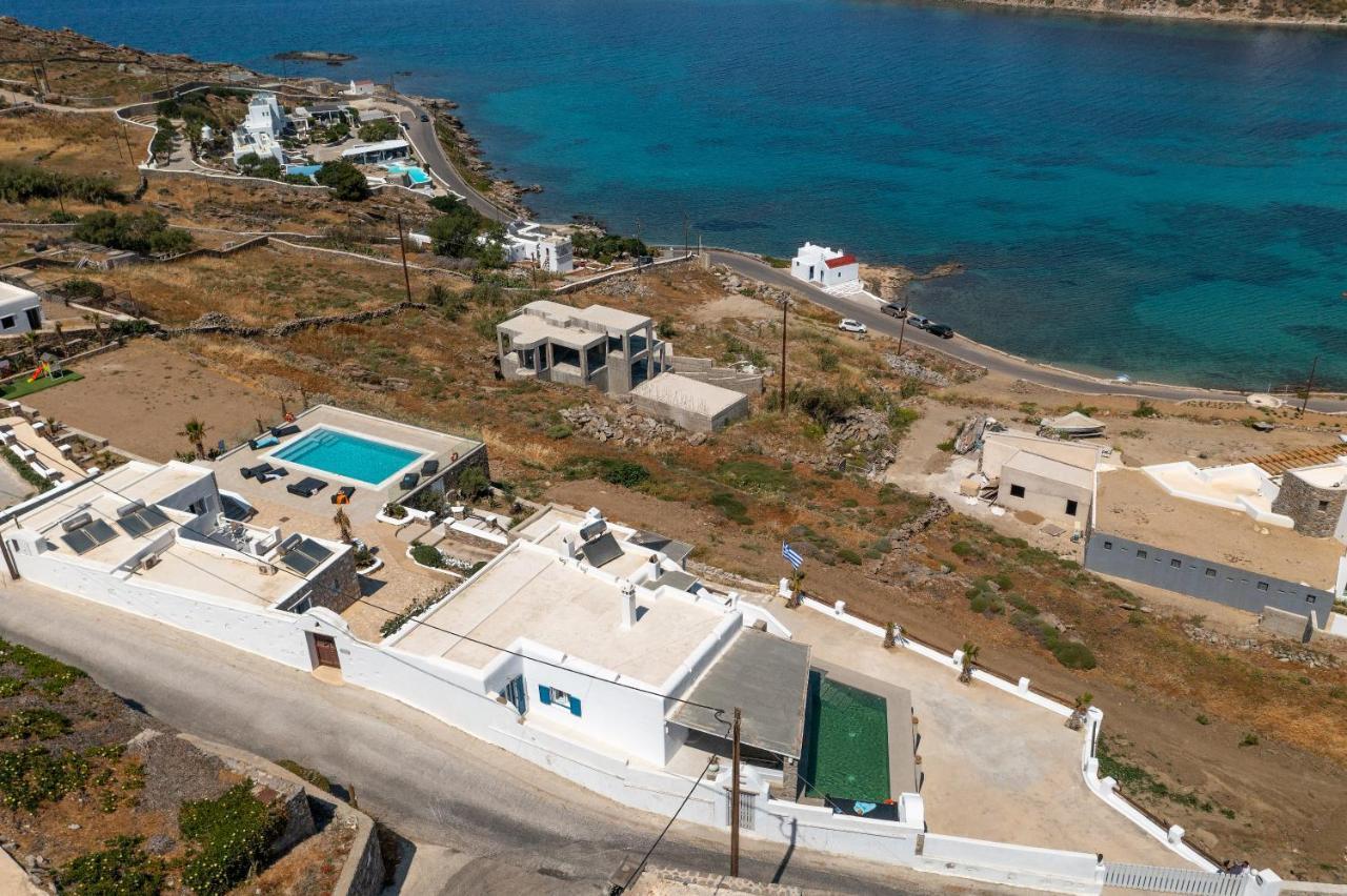 Apartament Corfos Blue Mykonos Ornos  Zewnętrze zdjęcie